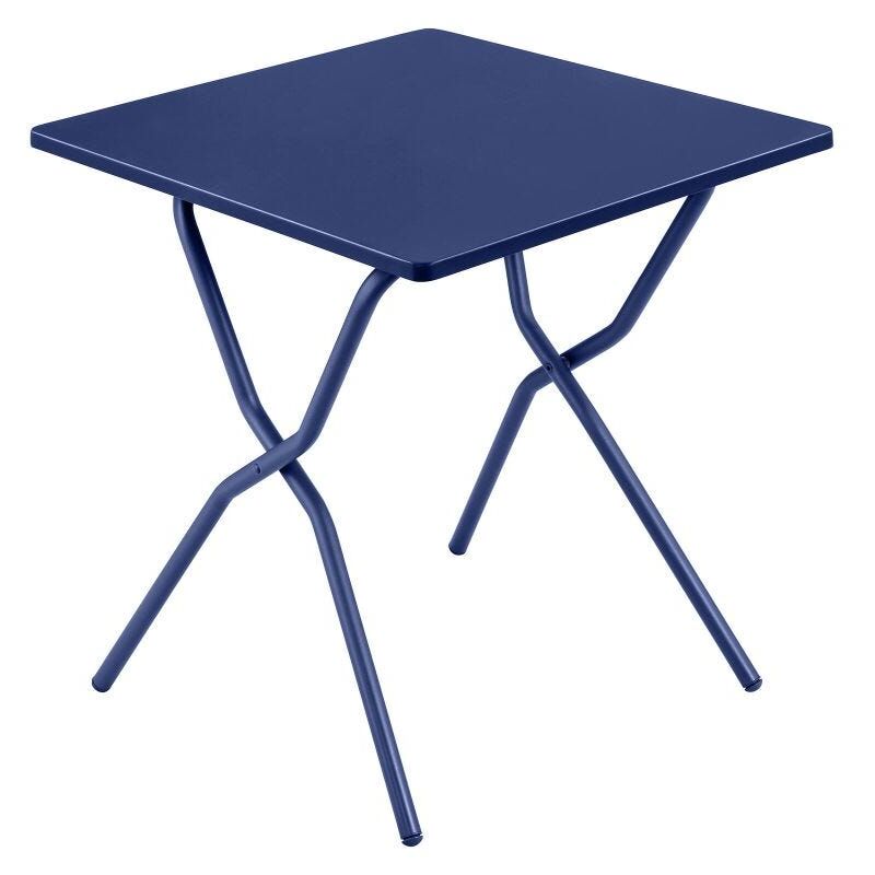 Lafuma Mobilier - Table De Jardin Pliante 647072cm - Balcony - Acier - Bleu Indigo -