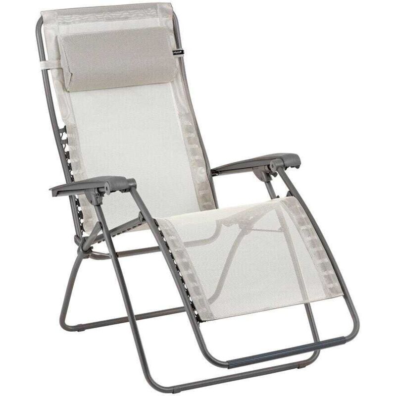Zero-gravity-relaxliege-garten - Rsxa Clip - Batyline® Iso - Beige Seigle Lafuma Mobilier