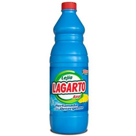 Lagarto candeggina profumata blu con detergente flacone da 1500ml