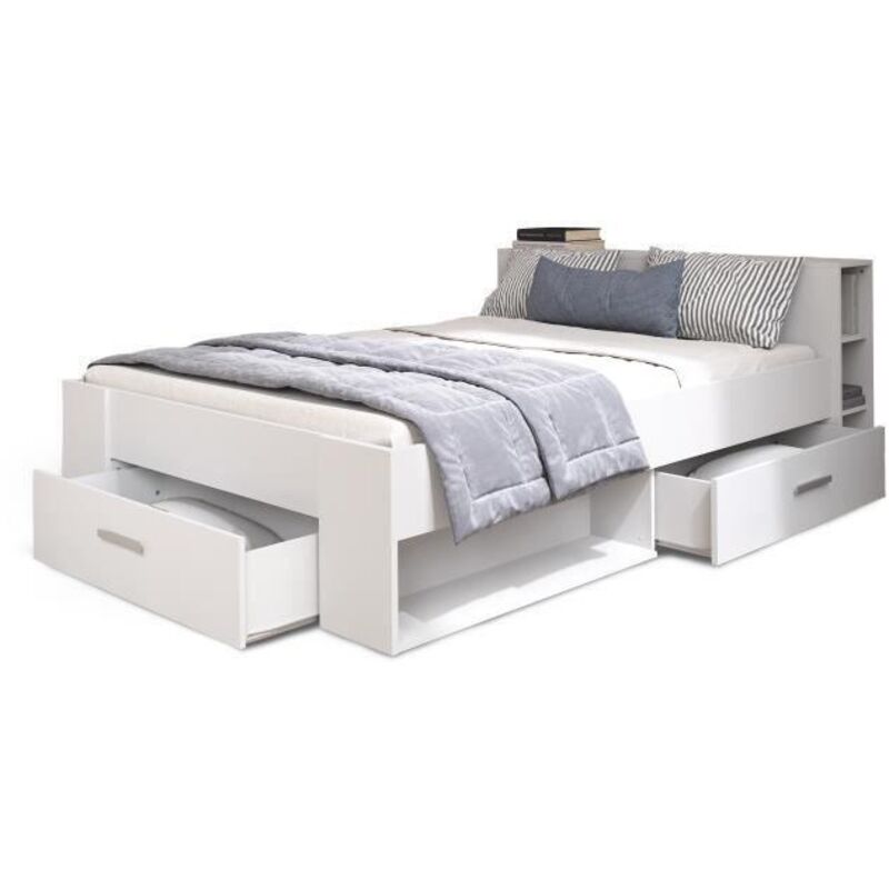 M&S Lagerbett Dana - 140 X 190 Cm - Weiß