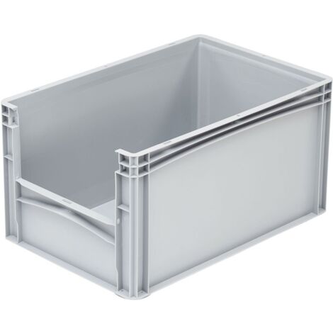 Lagercontainer 600x400x320 mit Sichtfenster