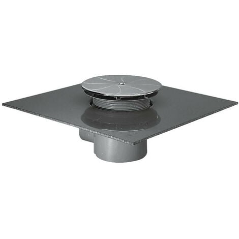 Lagerräumung - Ideal Standard - Siphoidabfluss Ø 90 mm mit horizontalem speziellem Dichtungsauslass verchromt - Matura