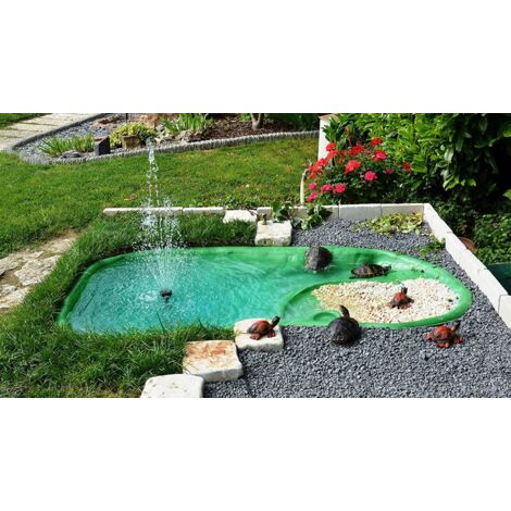Laghetto Termoformato Ninja, Bacino, Laghetto da giardino, Giochi d'acqua