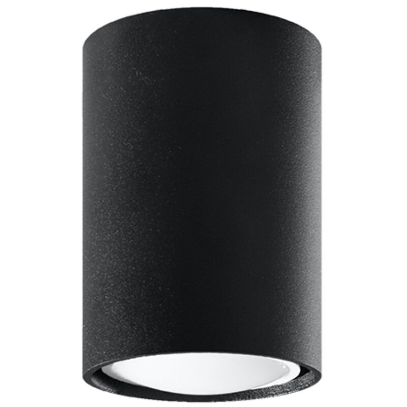 Image of Lagos 10 black ceiling lamp