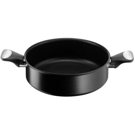 Lagostina Casseruola Bassa Unlimited da 24 cm con Coperchio in Acciaio Inossidabile