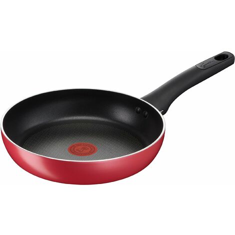 Lagostina Cucina Mediterranea Padella Antiaderente in Alluminio Ø 24 cm, Pentola Induzione, Gas e Forno, Rivestimento Titanium Easy, Manico Ergonomico in Bakelite