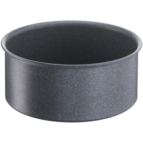 Lagostina Ingenio Mineralis Green Casseruola Fonda 20 cm Casseruola in Alluminio 100% Riciclato per Gas Forno e Induzione con Indicatore di Cottura Utilizzabile con Manico Amovibile