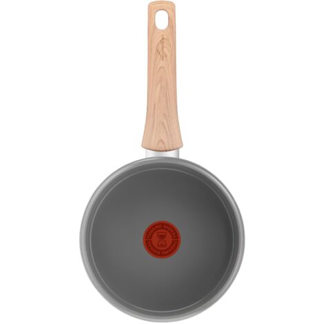 Lagostina Vivissima, Casseruola Antiaderente 18 cm con Manico Lungo, Rivestimento in Ceramica, Riscaldamento Rapido e Cottura Uniforme, Adatta a Tutte le Fonti di Calore Inclusa Induzione