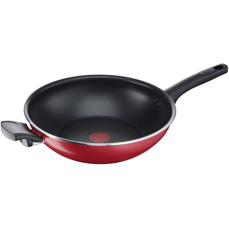 Lagostina Wok 30cm Acciaio Cestello Cucina Mediterranea