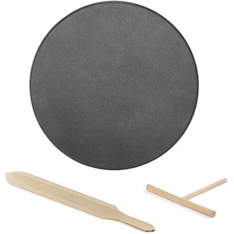 LAGRANGE ACCESSORIO AC100502 PIASTRA CREPES, Nero