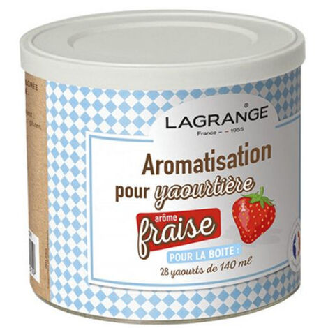 LAGRANGE Aromatisation fraise pour yaourts