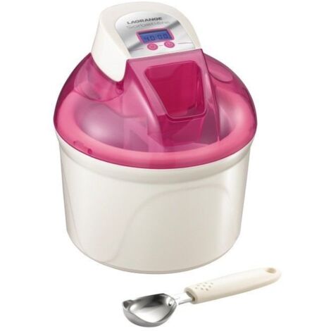 Lagrange Sorbetière 409001 couleur framboise 1,5 L