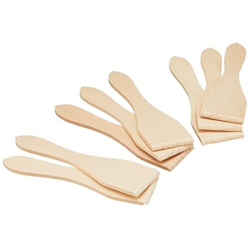 Set di 8 spatole in legno - Utili multipli per razzlette, fonue Lagrange AC509100