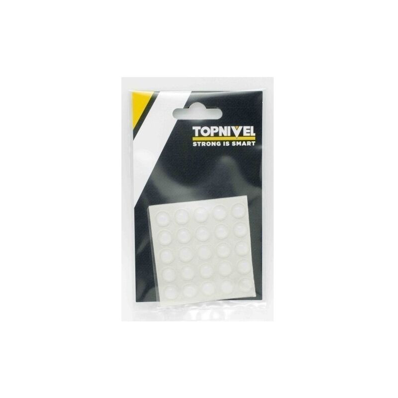 

Tope Proteccion Golpes 10X 3Mm Adhesivo Antidesl Tra 25 Pz - Nivel