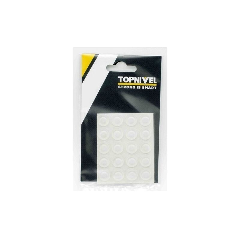 

Tope Proteccion Golpes 13X 4Mm Adhesivo Antidesl Tra 25 Pz - Nivel
