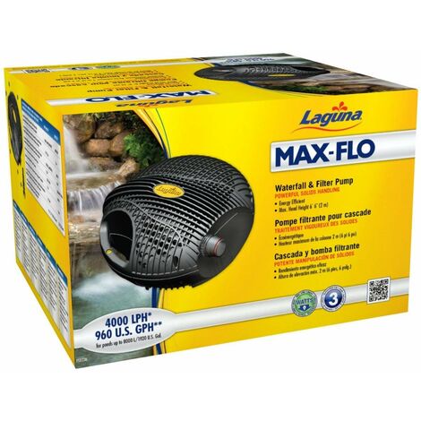 Laguna, pompa Powerjet MaxFlo, per fontane e cascate nei laghetti da giardino