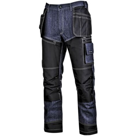 Lahti PRO Pantalon bleu denim avec renforts, 2xl, CE, Lahti brand