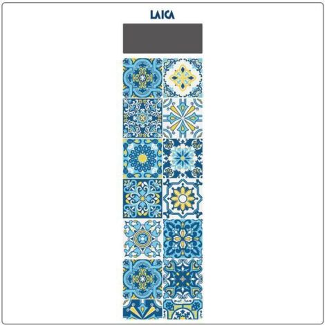 LAICA Bilancia Elettronica Pesapersona Brezza Mediterranea Blu