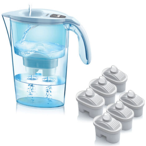 Laica Stream Line Filtrierkaraffe weiß 2,3 Liter