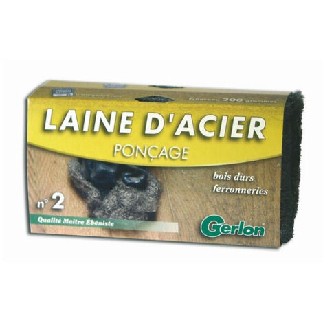 Laine Acier 200 Gr N°2    E202 - GERLON