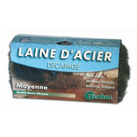 Laine Acier 200gr Dec.Moy E20m - GERLON