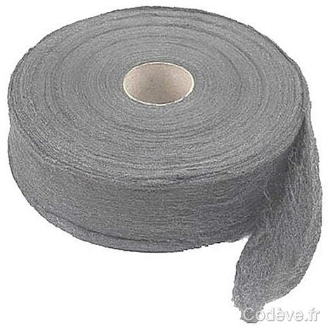 Laine D'Acier N°4 GERLON - Rouleau De 1 Kg - Nettoyage Et Décapage