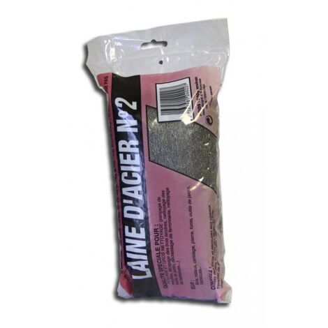 LAINE D'ACIER 200 G N° 2 SACHET