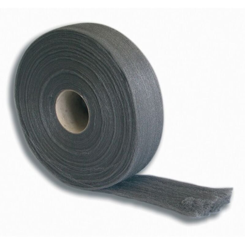 Laine d'acier bobine 1 kg - Grade n° 000 - Gerlon