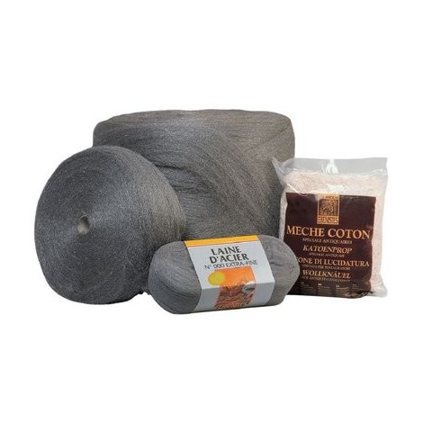 Barlesa N.000 Bobine de laine d’acier 2,5 kg 