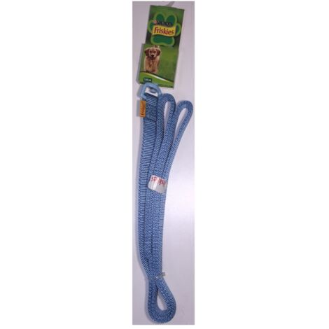 Laisse 120cm Blau-Klar-Nylon - Friskies Purina