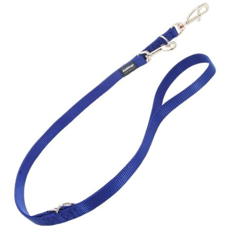 Laisse 3 positions red dingo 2m - 15mm bleu remplace f5881