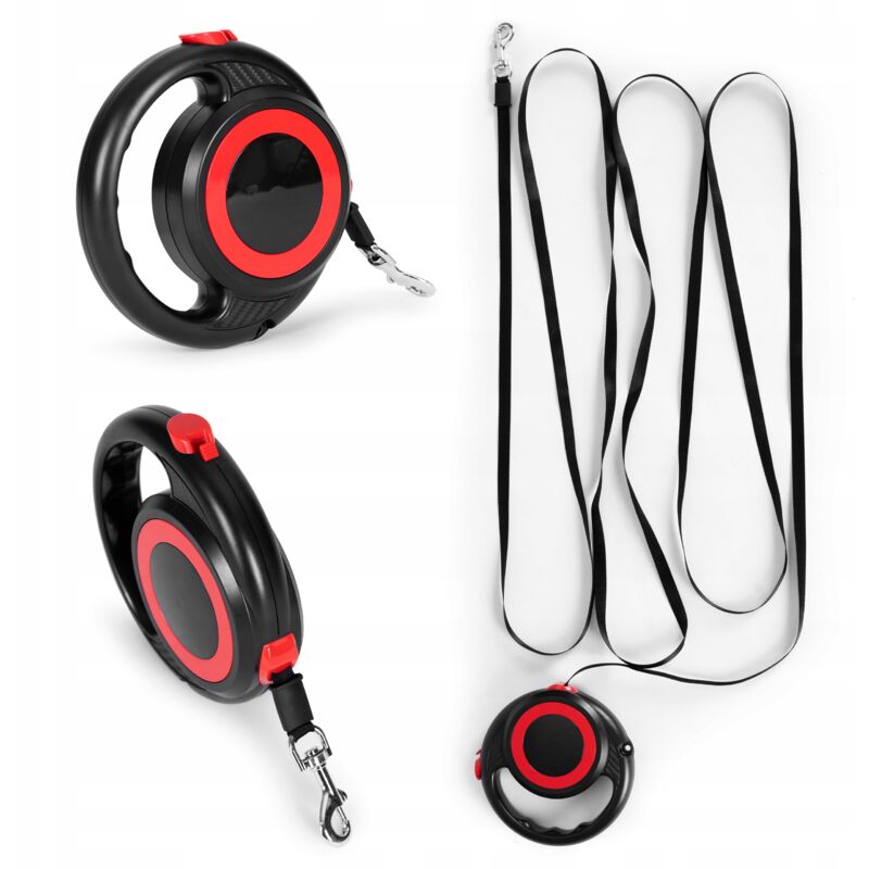 Northix - Laisse automatique pour chien ou chat de 4,2 m avec verrouillage