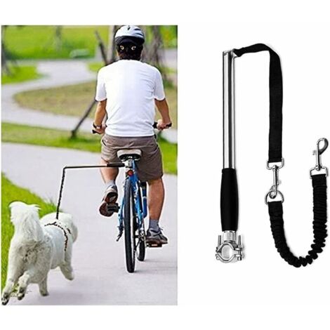 Laisse de Dressage pour Chien de Vélo Mains Libres pour Vélo Robuste et Résistant aux Intempéries,