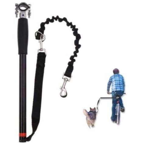 Laisse de Vélo Mains Libres Chien,Chien Laisse d'exercice Installation et Retrait Facile,pour Cyclisme et Les Animaux de Compagnie Entraînement Jogging Réglable Laisse Chiot