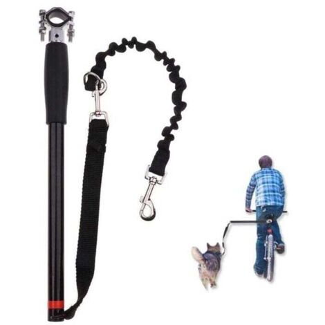 Laisse de Vélo Mains Libres Chien,Chien Laisse d'exercice Installation et Retrait Facile,pour Cyclisme et Ravec Les Animaux de Compagnie Entraînement Jogging Réglable Laisse Chiot