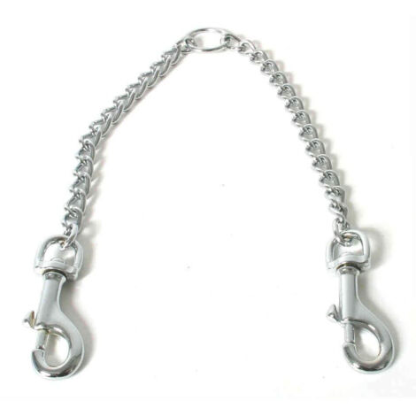 Laisse Double Chien - Accouple-Chaîne 62cm