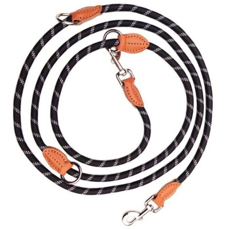 Laisse double pour grands chiens, laisse réglable pour chien-1.3x200CM