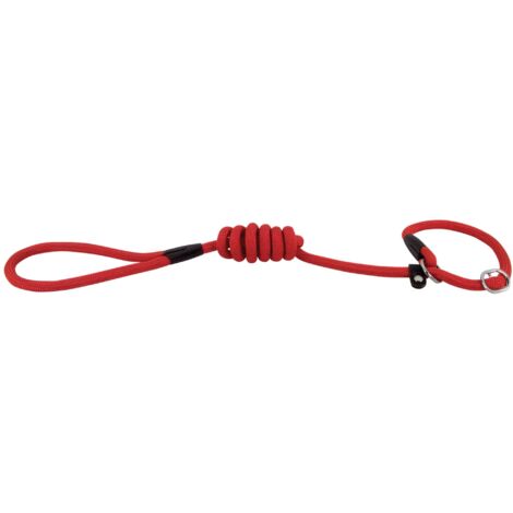 Laisse lasso corde basic rouge Taille : T1