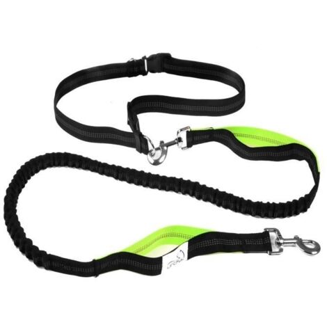 Laisse Mains Libres - Tm - Réglable - 120 cm à 200 cm - Nylon - Pour Chien