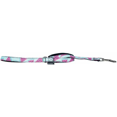 Laisse motif pastèques 120 cm Coloris : Rose