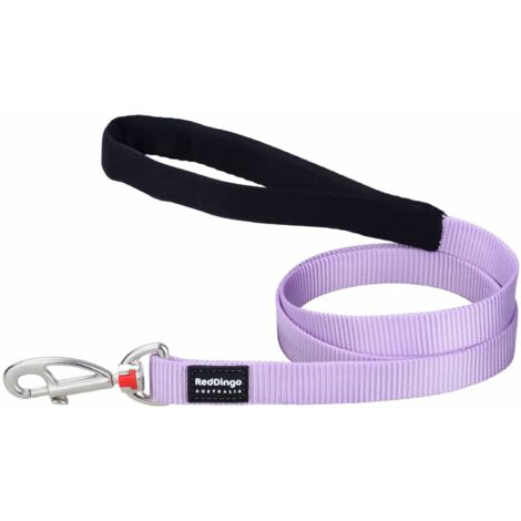 Laisse Pastel Red Dingo : Violet - 1.20m x 12mm