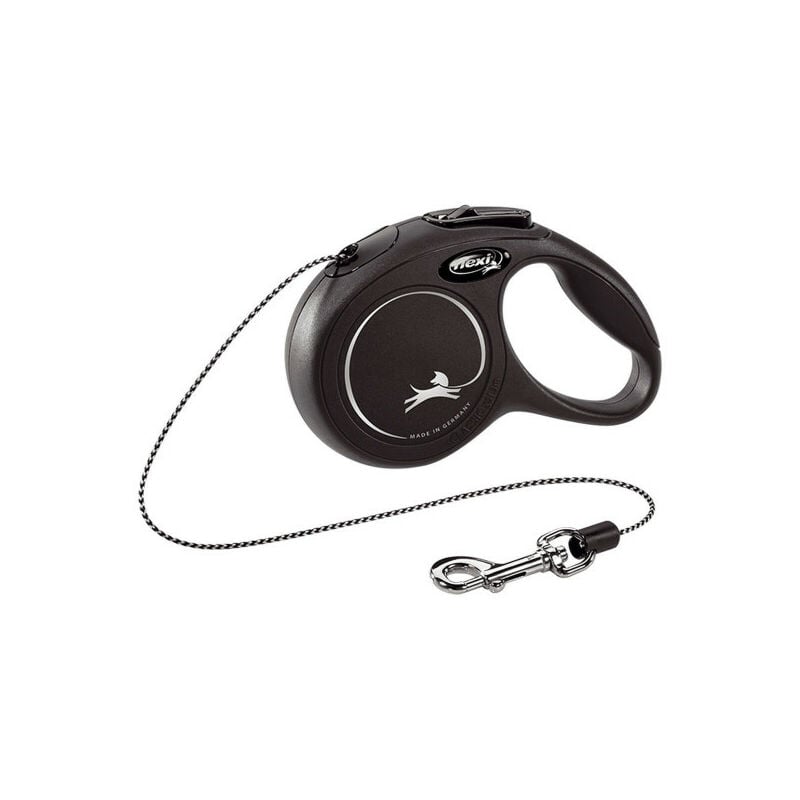 Flexi - Laisse pour chat new classic 3 m Noir xs