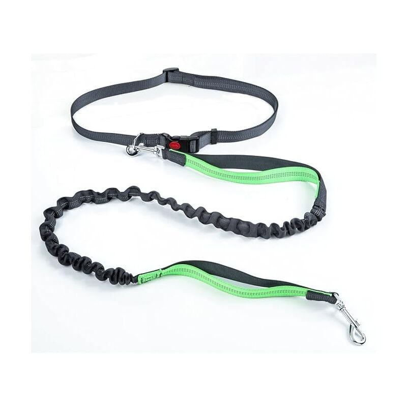 Fei Yu - Laisse pour chien avec ceinture réglable, laisse de course et de jogging pour chien