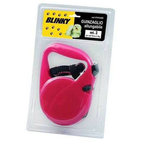 Laisse pour chien Blinky Guscio-Big Exstens, fil de 8 mètres