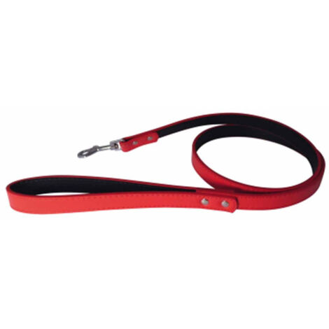 Laisse pour Chien "Élégante" 120cm Rouge