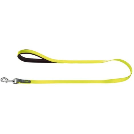 Laisse pour chien hunter convenience jaune (120 cm)