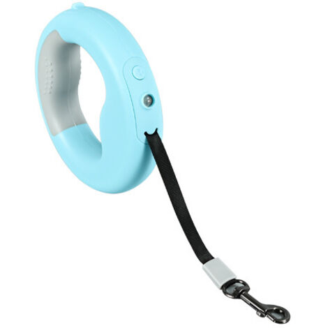 Laisse réglable pour chien, laisse rétractable de 3 m avec lampe torche LED, pour chiens de petite et moyenne taille
