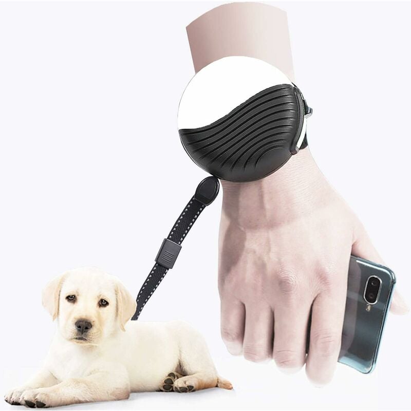 Laisse Rétractable pour Chiens Mains Libres 3 m Moins de 25 kg Chiens Fei Yu