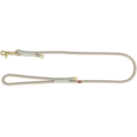 Laisse TRIXIE Soft Rope - S–XL: 1m - ø 10 mm - Gris et gris clair