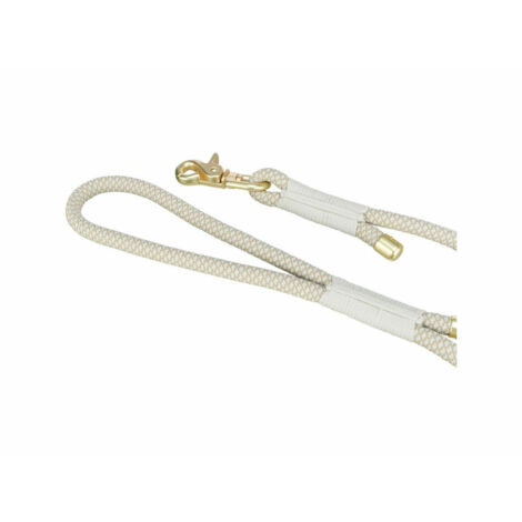 Laisse TRIXIE Soft Rope - S–XL: 1m - ø 10 mm - Gris et gris clair